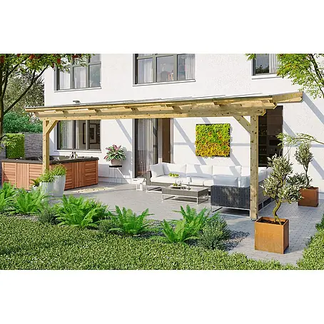 SKAN HOLZ  Terrassenüberdachung Ancona
