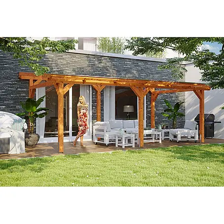 SKAN HOLZ  Terrassenüberdachung Siena
