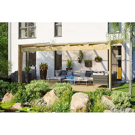 SKAN HOLZ  Terrassenüberdachung Novara