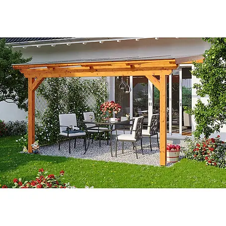 SKAN HOLZ  Terrassenüberdachung Ancona