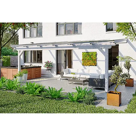 SKAN HOLZ  Terrassenüberdachung Ancona