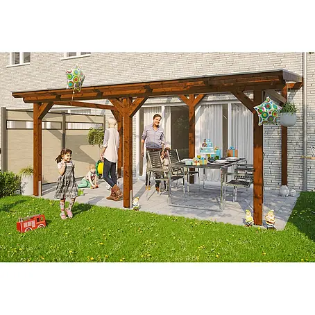 SKAN HOLZ  Terrassenüberdachung Siena
