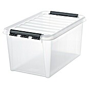 SmartStore Aufbewahrungsbox Classic (L x B x H: 60 x 40 x 31 cm, Kunststoff, Transparent)