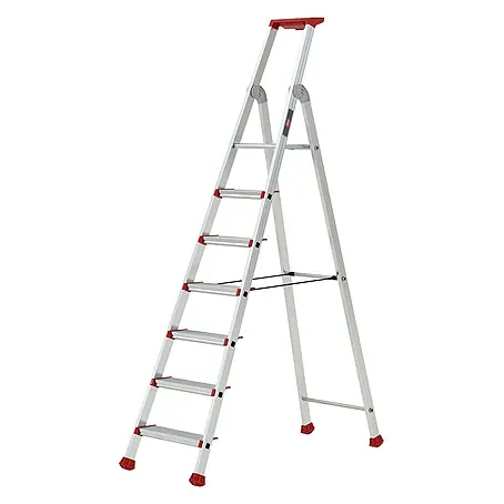 Altrex  Stehleiter Nimba Stufenstehleiter einseitig begehbar 7 Stufen