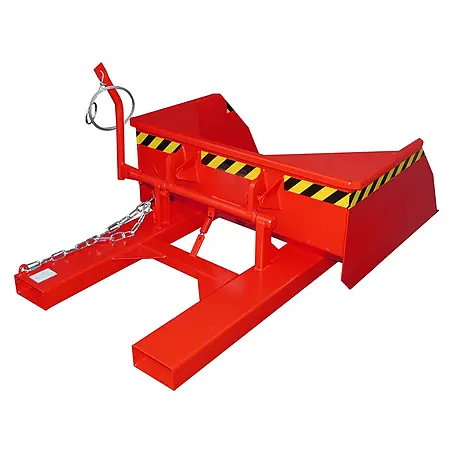 Bauer  Seitenkippschaufel Schaufel BSE 50, lackiert, Feuerrot