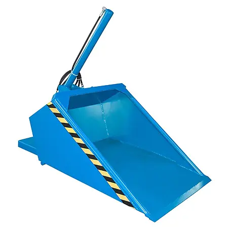 Bauer  Seitenkippschaufel Schaufel DGS 500, lackiert, Lichtblau