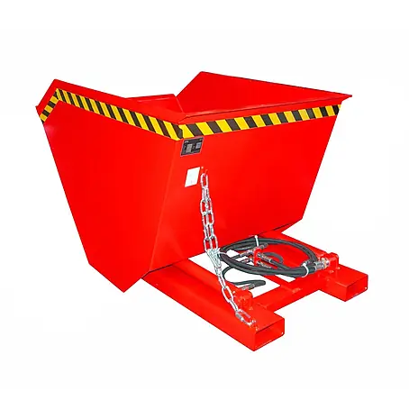 Bauer  Seitenkippschaufel Schaufel HVR 80 L, lackiert, Feuerrot