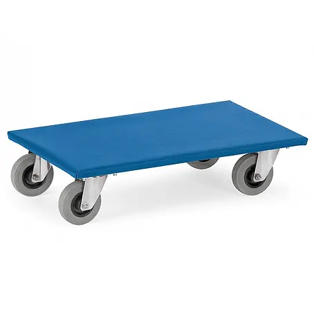 Fetra  Transportroller Möbelroller 2er-Set Vollgummi 250kg Tragkraft