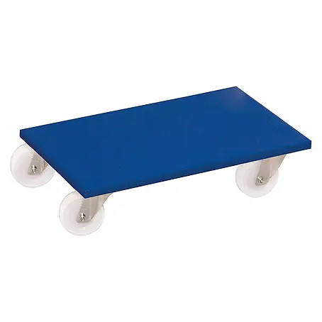 Variofit  Transportroller Möbelhund mit Kunststofflenkrollen 2 Stück 500 kg Tragkraft 600x350x175mm