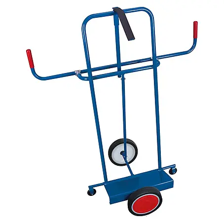 Variofit  Transportroller Plattenkarre zum Längstransport mit variabler Plattensicherung und Vollgum
