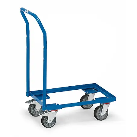 Fetra  Transportroller Eurokasten-Roller mit Schiebebügel, offener Rahmen für 600x400 mm Eurokä