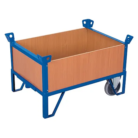 Variofit  Transportroller Rollplatte 500kg Tragkraft mit 4 stirnseitigen Aufbauten 1190x785mm