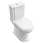 Villeroy & Boch Hommage Stand-WC für Kombination (Mit schmutzabweisender Glasur, Tiefspüler, Abgang: Waagerecht, Weiß)