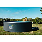 Bazen s okvirom iPoolGo L  (Ø x V: 500 x 120 cm, Plava, antracit, 17.350 l) | BAUHAUS