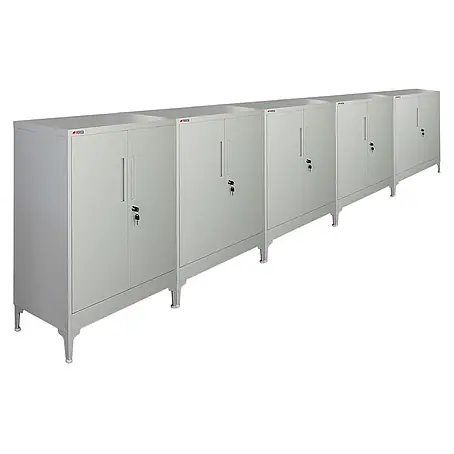 Proregal  Metall-Mehrzweckschrank Mega Deal 5x ELEPHANT mit Beinen & 2 Türen, abschließbar