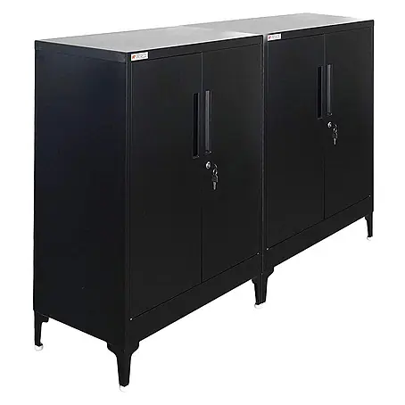 Proregal  Metall-Mehrzweckschrank Mega Deal 2x ELEPHANT mit Beinen & 2 Türen, abschließbar