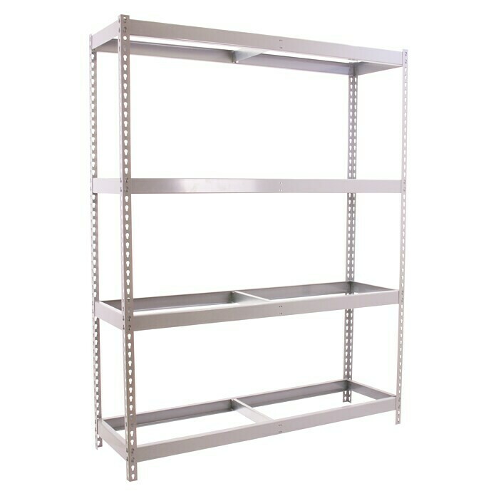 Simonrack Simontaller Estantería para cargas pesadas Simonforte (L x An x Al: 45 x 150 x 200 cm, Capacidad de carga: 600 kg/balda, Número de baldas: 4 ud.)