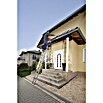 Krause Monto Sprossen-Mehrzweckleiter (Arbeitshöhe: 7,65 m, 3 x 10 Sprossen, Treppenfunktion, Aluminium)