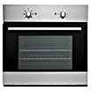 Respekta Singleküche KB205EYW (Breite: 205 cm, Mit Duo-Kochmulde, Eiche York-Nachbildung, Weiß)