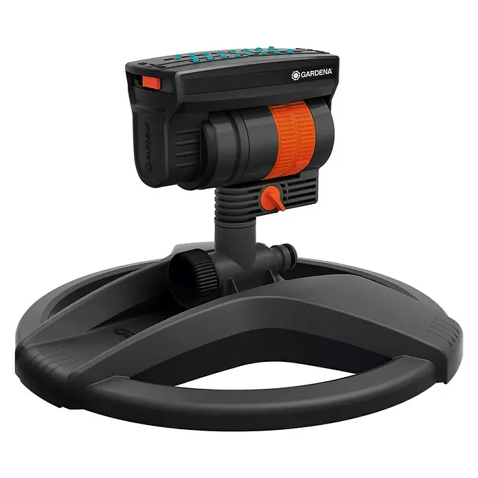 Gardena Viereckregner Aquazoom compact - Max. Regnerfläche: 9 m² - 216 m² - Der Gardena Viereckregner AquaZoom Compact für eine gleichmäßige Bewässerung von Rasenflächen bis 216 m².