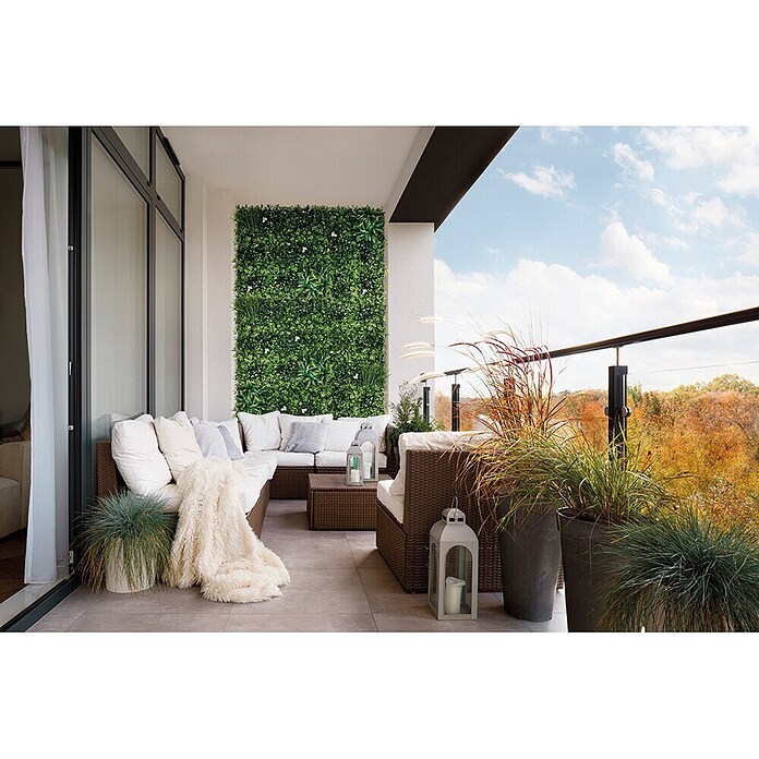 Nortene Vertikalni vrt Jasmin  (Plastika, Do x Š: 100 x 100 cm) | 8471 - Seidenblumen/Kunstpflanzen | IDDQ - Seidenblumen/Kunstpflanzen | IDD - Trendy | ID - Trendy | I - Stadtgarten | BAUHAUS