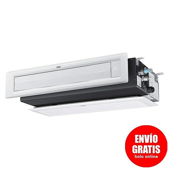 Haier Aire acondicionado por conductos AD71S2SS1FA (Potencia frigorífica máx. por unidad en BTU/h: 24.000 BTU/h, Potencia calorífica máx. por equipo en BTU/h: 24.200 BTU/h, Específico para: Espacios hasta 75 m²)