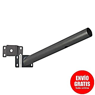 Arte confort Lusna Soporte (4,9 x 48,9 cm, Negro)