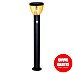 Luceco Sobremuro solar solar LED Vortex con sensor 