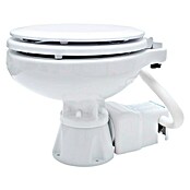 Albin Pump Bordtoilette Standard Electric EVO Kompakt Low 12V (L x B x H: 42,5 x 45 x 31 cm, Spülsystem: Elektrisch, Weiß)