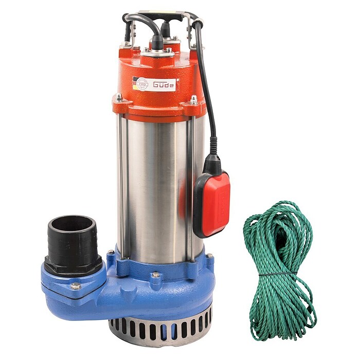 Güde Schmutzwasserpumpe Pro 2200 A (2 200 W, Max. Fördermenge: 42 000 l/h, Eintauchtiefe: 5 m) | BAUHAUS