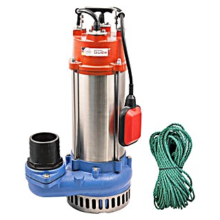 Güde Schmutzwasserpumpe Pro 2200 A (2 200 W, Max. Fördermenge: 42 000 l/h, Eintauchtiefe: 5 m)