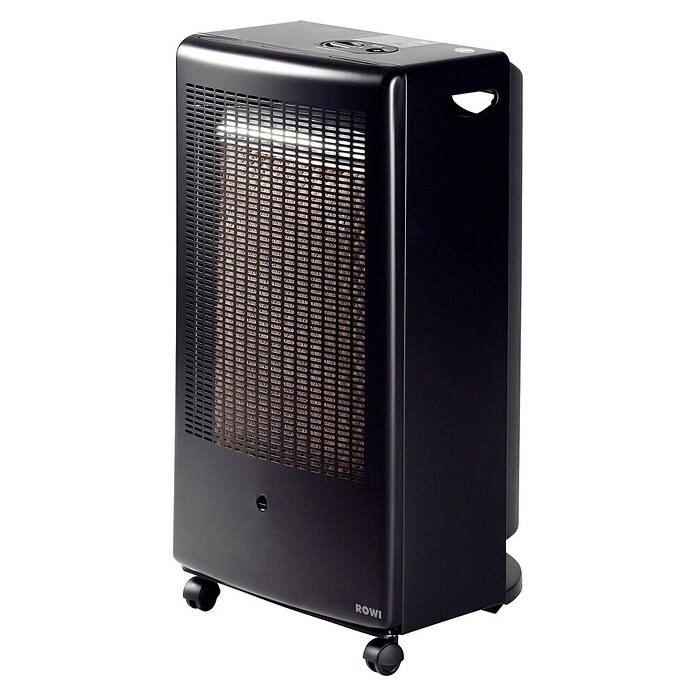 Rowi Gasheizofen HGO 2900/1K (Wärmeleistung: 2,9 kW, Ohne Thermostat, Heizstufen: 3, Schwarz) | BAUHAUS