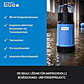 Güde Drucktauchpumpe GDT 1200 (1 200 W, Max. Fördermenge: 6 000 l/h) | BAUHAUS