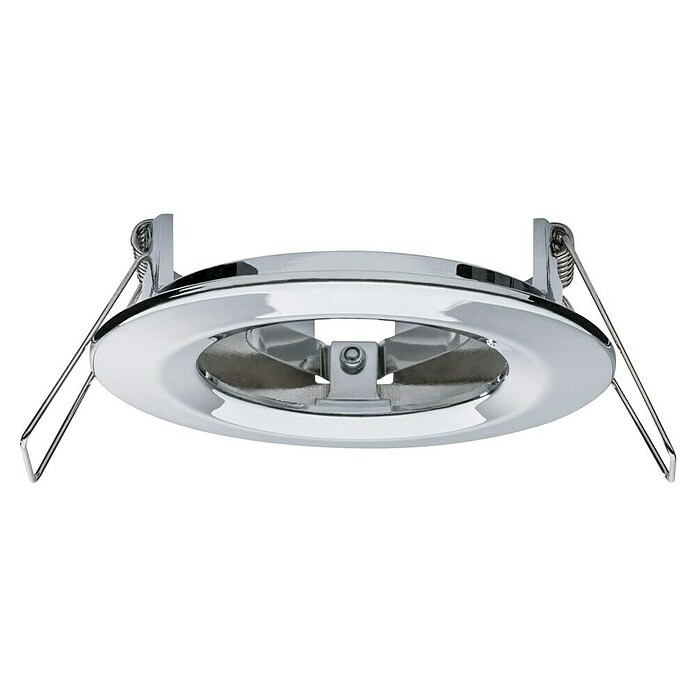 Paulmann LED-Einbauleuchten-Set (6,5 W, Chrom, Durchmesser: 7,8 cm, 3 Stk.)