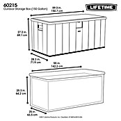 Lifetime Kissenbox 570 Liter