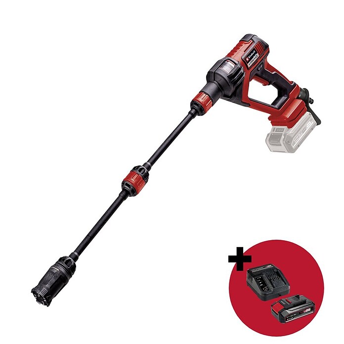 Einhell PXC 18V Set orodij  (Akumulatorski tlačni čistilnik Hypresso 18/24-1+ Starter set) | Akumulatorski sistem Einhell Power X-Change 18V | Akumulatorska orodja | Stroji | Orodja in stroji | Izdelki | BAUHAUS