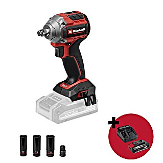 Einhell Set strojeva (Akumulatorska udarna bušilica-odvijač TP-CW 18/260-C Li BL-Solo + PXC-Starter-Kit)