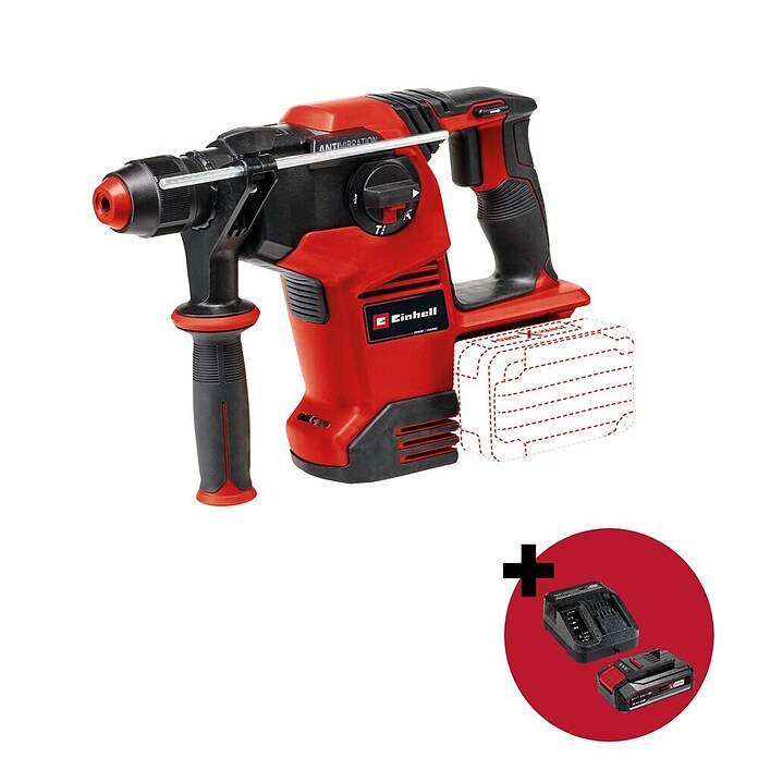 Einhell Set strojeva  (Akumulatorska udarna bušilica TP-HD 36/30 Li BL +4 Solo) | BAUHAUS