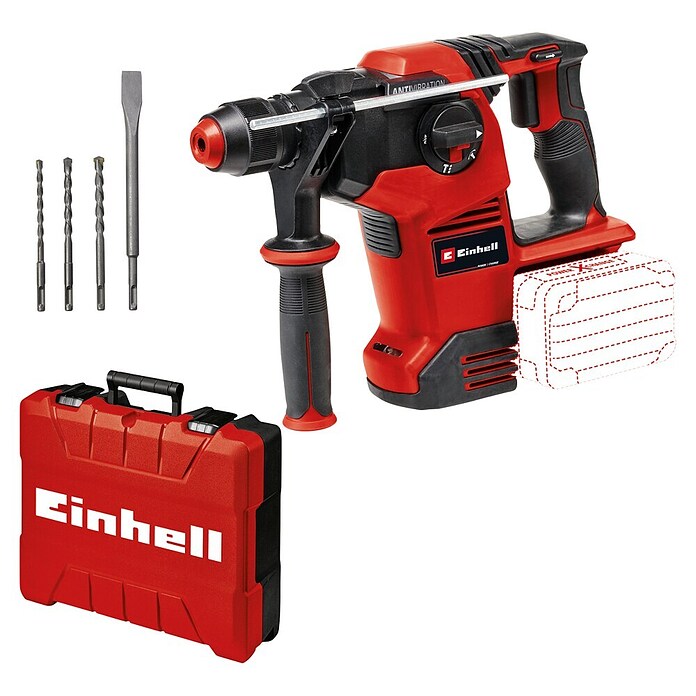 Einhell Set orodij  (Akumulatorsko vrtalno kladivo TP-HD 36/30 Li BL +4-Solo + Starter set) | Vrtalna kladiva | Vrtalniki | Vrtalniki in vijačniki | Stroji | Orodja in stroji | Izdelki | BAUHAUS