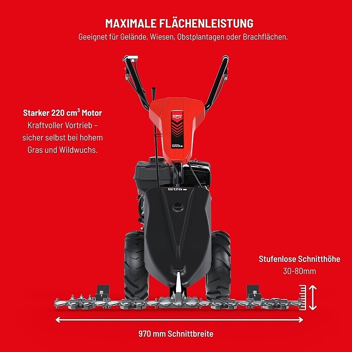 Güde Frontbalkenmäher GBM 970-212 Pro () | BAUHAUS