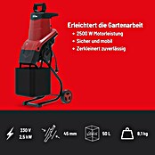 Güde Elektro-Messerhäcksler GEH 2500 (Max. Aststärke: 4,5 cm) | BAUHAUS