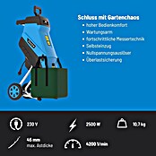 Güde Elektro-Messerhäcksler GH 2501 (Max. Aststärke: 4,5 cm) | BAUHAUS