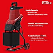Güde Elektro-Messerhäcksler GEH 2500 (Max. Aststärke: 4,5 cm) | BAUHAUS