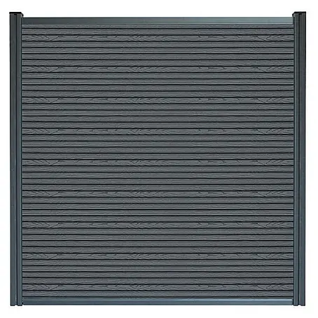 Home Deluxe  Sichtschutzelement CALLADO PREMIUM - Höhe: 185 cm, Ausführung: 1 x Element + 2 x Pfosten