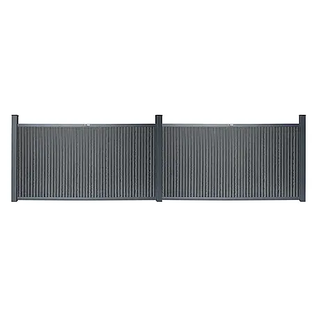 Home Deluxe  Sichtschutzelement CALLADO PREMIUM - Höhe: 115 cm, Ausführung: 2 x Element + 3 x Pfosten