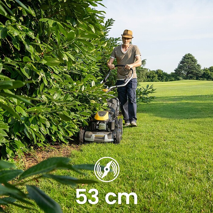 Stiga Benzin-Rasenmäher Combi 955 VE (196 cm³, Schnittbreite: 53 cm, mit Elektrostart) | BAUHAUS