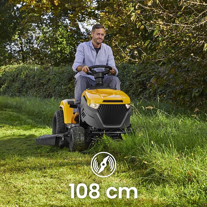 Stiga Rasentraktor Tornado 5108 (586 cm³, Schnittbreite: 108 mm, 10,8 kW) | BAUHAUS