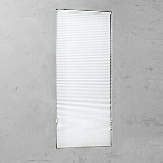 Wabenplissee Tageslicht (B x H: 70 x 130 cm, Weiß)