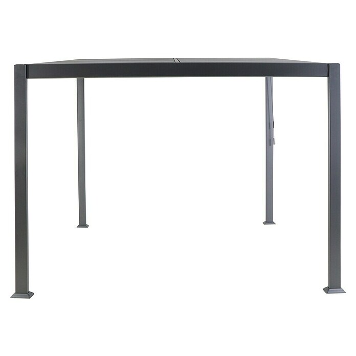 Sunfun Anstellpavillon (L x B x H: 300 x 300 x 255 cm, Anthrazit)