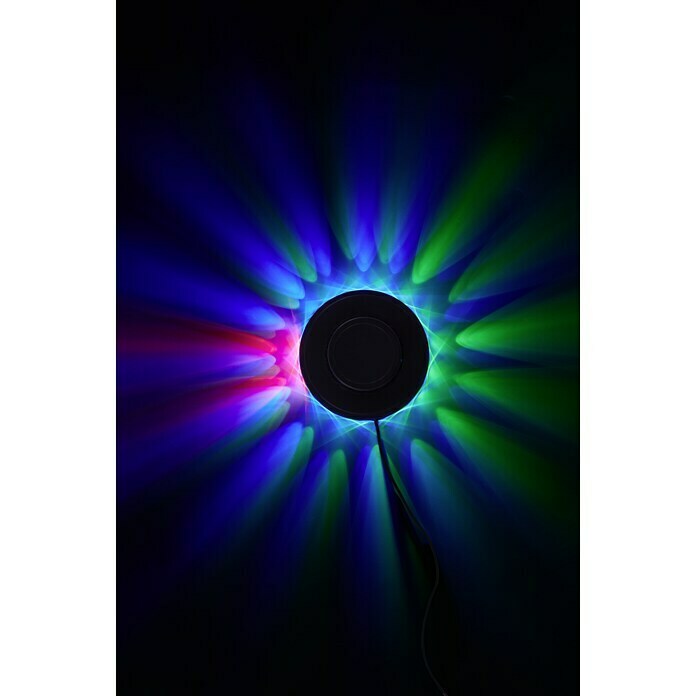 LED-Lichtrad COLOUR MOVE Disco-Licht (3 Lichtfarben, Kunststoff)